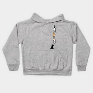 Cats of the Heart Kids Hoodie